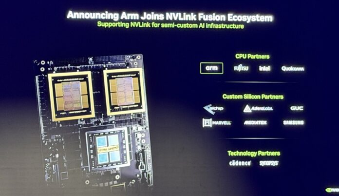 Arm Joins NVIDIA NVLink Fusion SC25 Large Arm Joins NVIDIA NVLink Fusion SC25 Large