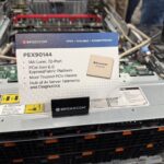Broadcom PEX90144 In Dell PowerEdge XE7745 Chassis At SC25 Large