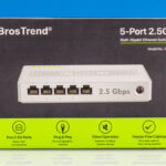 BrosTrend S2 5 Port 2.5GbE Switch Box