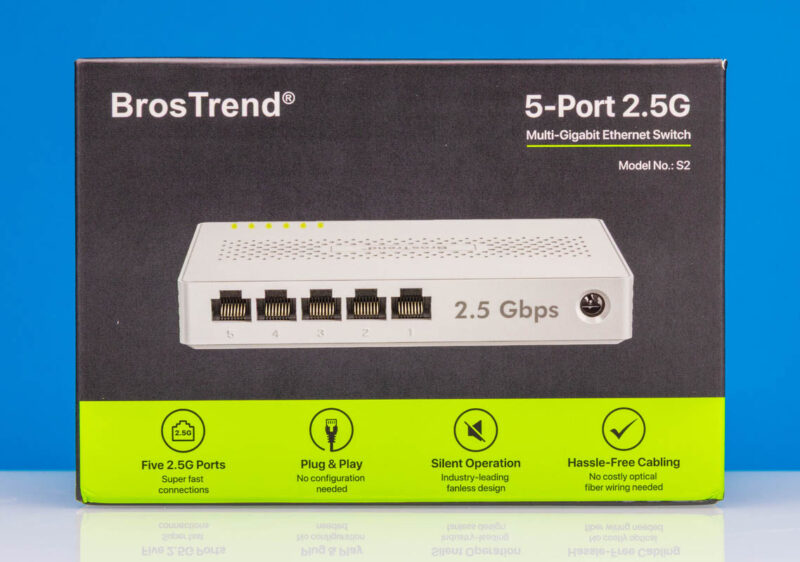 BrosTrend S2 5 Port 2.5GbE Switch Box