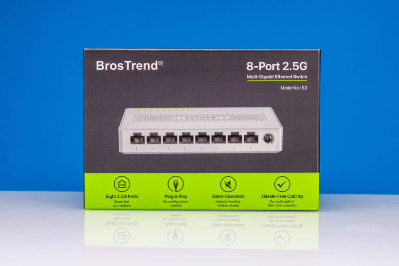 BrosTrend S3 8 Port 2.5GbE Switch Box