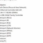 Dell Pro Max 18 Plus Device Manager Network Adapters With Dell Pro Thunderbolt 5 Dock