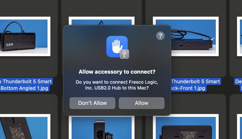 Dell Pro Thunderbolt 5 Smart Dock Mac Connect
