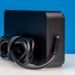 Dell Pro Thunderbolt 5 Smart Dock Power Supply Top Angled 1