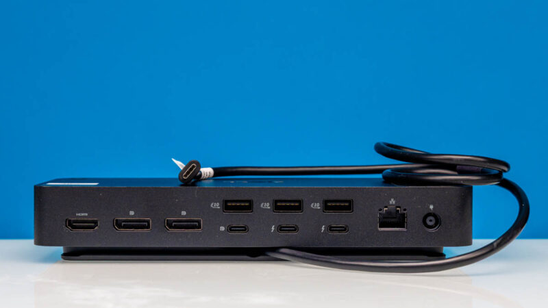 Dell Pro Thunderbolt 5 Smart Dock Rear 1