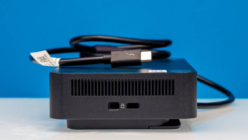 Dell Pro Thunderbolt 5 Smart Dock Side 1