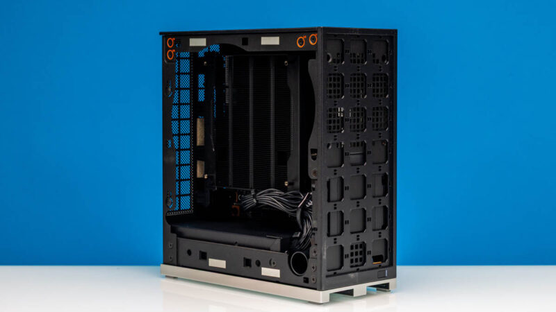 Framework Desktop AMD Ryzen AI Max + 395 128GB Front Angled 2