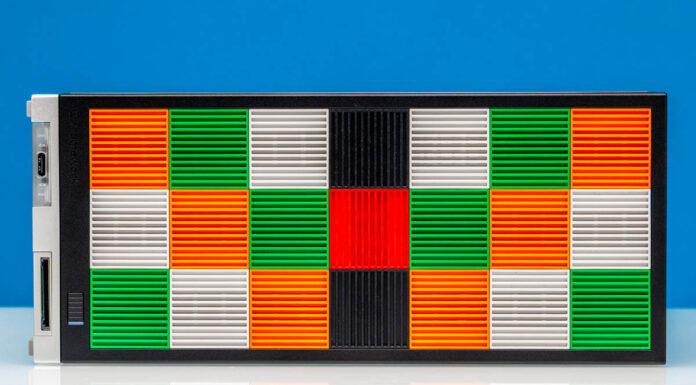 Framework Desktop Review A Solid AMD Strix Halo Framework Desktop AMD Ryzen AI Max + 395 128GB Front With Tile Pack 3