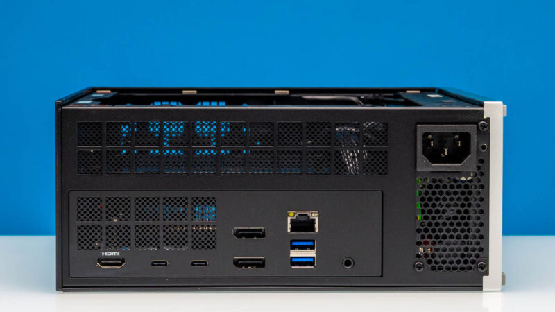 Framework Desktop AMD Ryzen AI Max + 395 128GB Rear 2