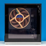 Framework Desktop AMD Ryzen AI Max + 395 128GB Side With Left Panel Installed