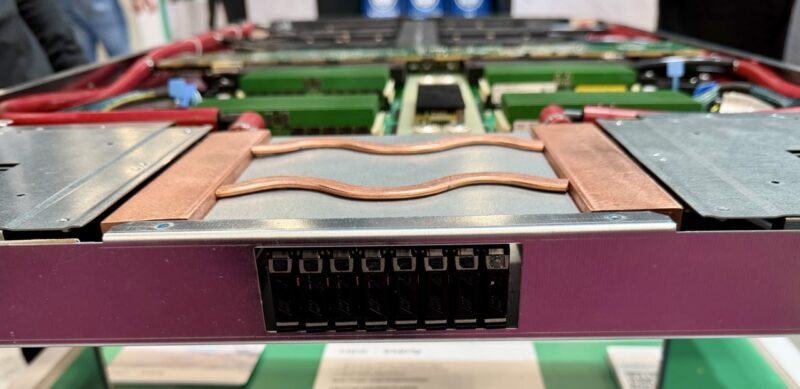 HPE Cray Supercomputing GX5000 AMD EPYC Venice SP7 Blade At SC25 Front EDSFF Large