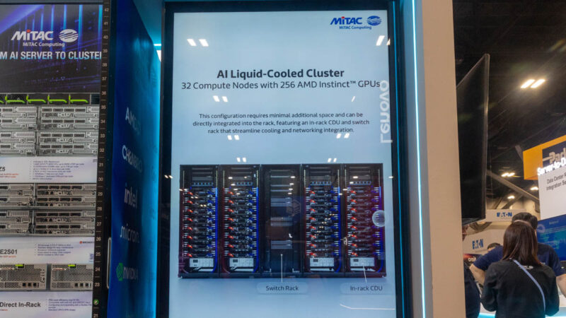 MiTAC MR1100L SC25 256 GPU