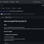 Minisforum MS R1 Github Install Proxmox VE