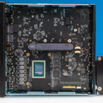 Minisforum MS R1 Internal CPU And PCIe Side Bare 1