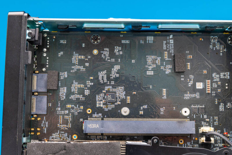 Minisforum MS R1 Internal CPU And PCIe Side PCIe Area 1