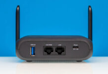 TP-Link BE3600 Wi-Fi 7 Portable Travel Router TL-WR3602BE Review TP Link BE3600 WiFi 7 Travel Router TL WR3602BE Rear