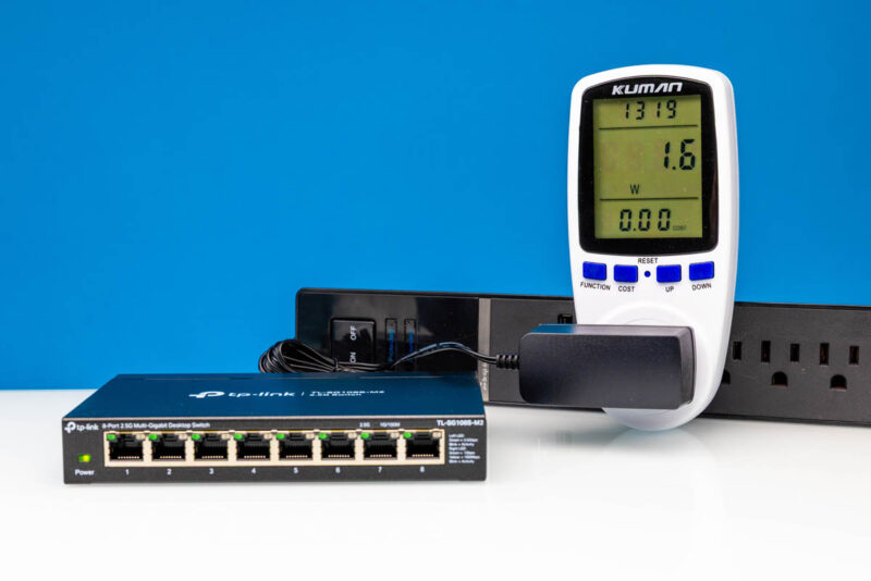 TP Link TL SG108S M2 1.6W Idle