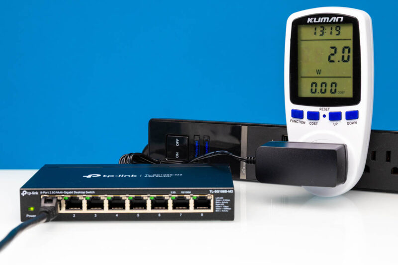 TP Link TL SG108S M2 2W With One 2.5GbE