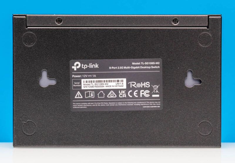 TP Link TL SG108S M2 Bottom