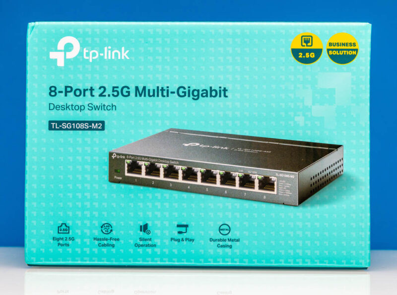 TP Link TL SG108S M2 Box