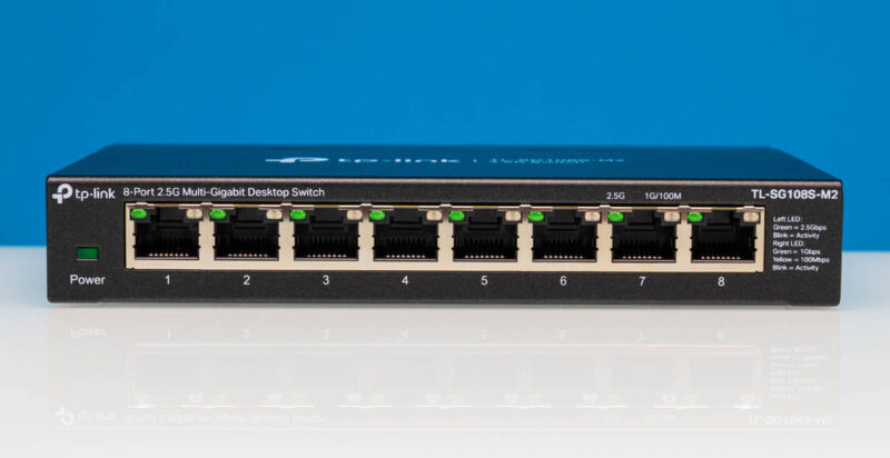 TP Link TL SG108S M2 Front