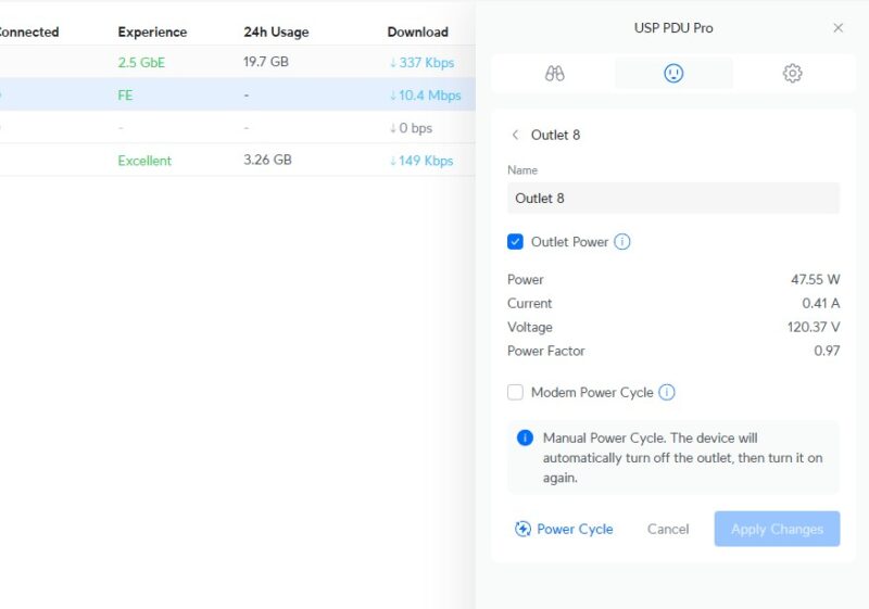 Ubiquiti Networks USP PDU PRO Power Outlet Power Cycle