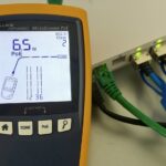 Ubiquiti UniFi UCG Fiber PoE Port With Fluke MicroScanner PoE Large