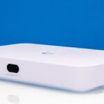 UniFi Cloud Gateway Fiber Front Angled 1