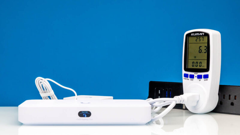UniFi Cloud Gateway Fiber Power Consumption 1