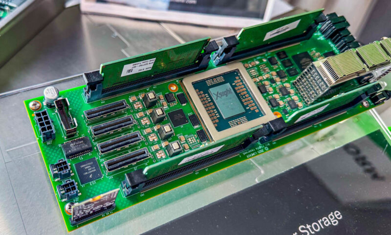 Xsight Labs OCP 2025 Storage Node MCIO