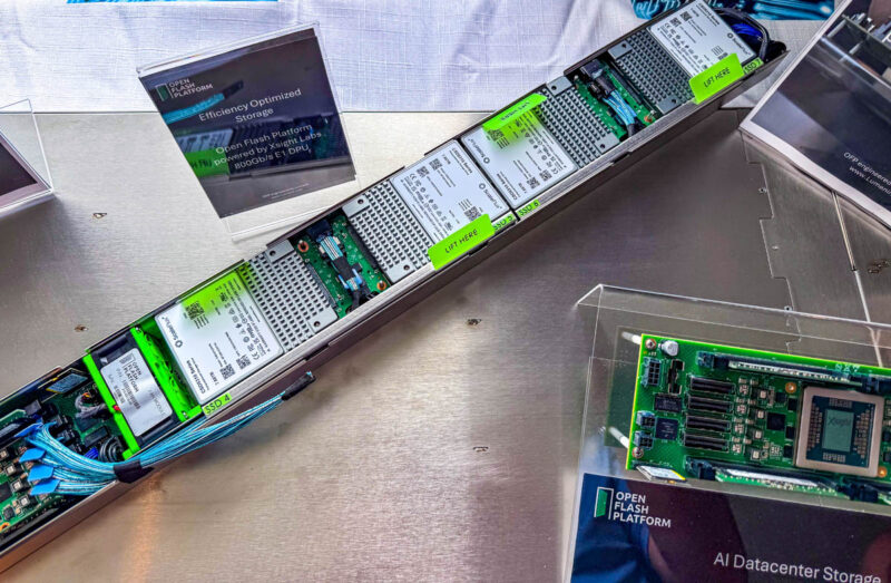 Xsight Labs OCP 2025 Storage Node With ScaleFlux SSDs 2
