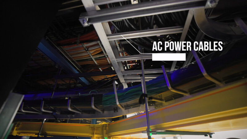 AC Power Cable Tray