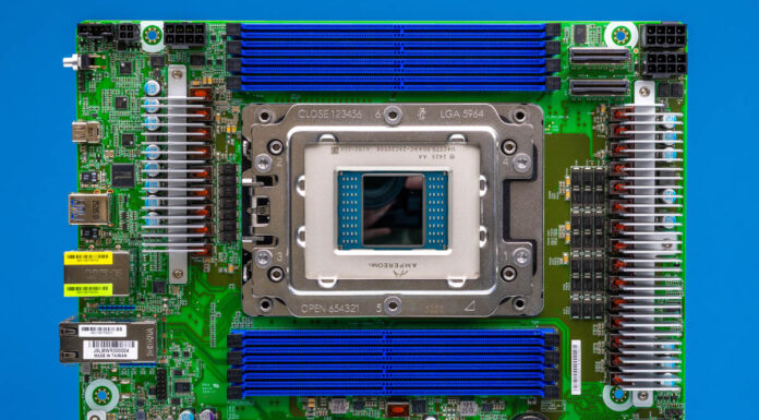 ASRock Rack AMPONED8-2T BCM Motherboard Review with Ampere AmpereOne A192-32X Arm CPU ASRock Rack AMPONED8 2T BCM Ampere AmpereOne A192 32X 9