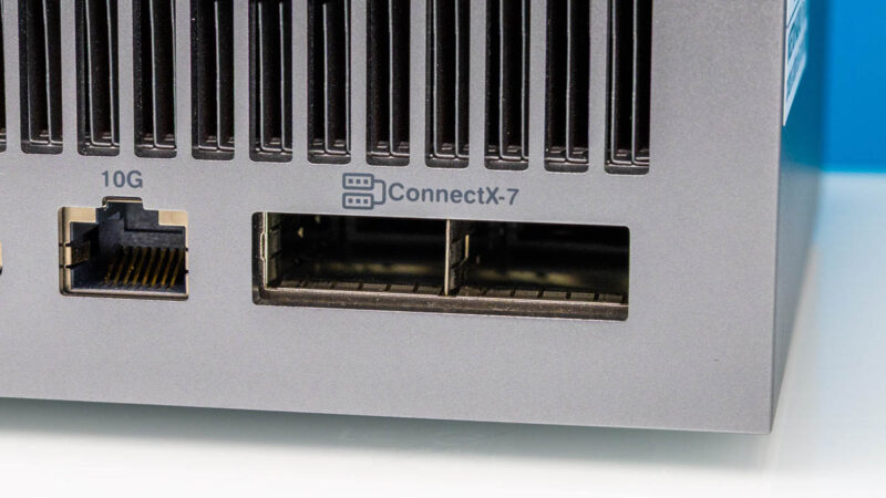 ASUS Ascent GX10 NVIDIA ConnectX 7 NIC 1