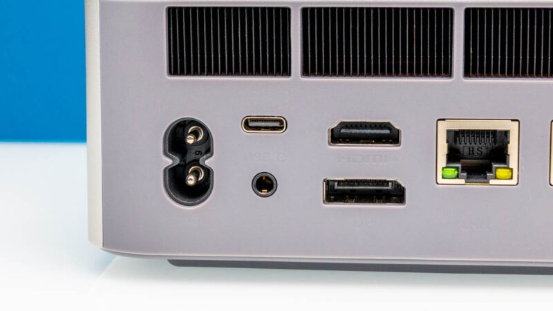 Beelink GTi15 Ultra Mini PC Rear Ports 1