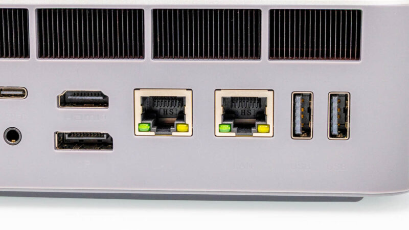 Beelink GTi15 Ultra Mini PC Rear Ports 2