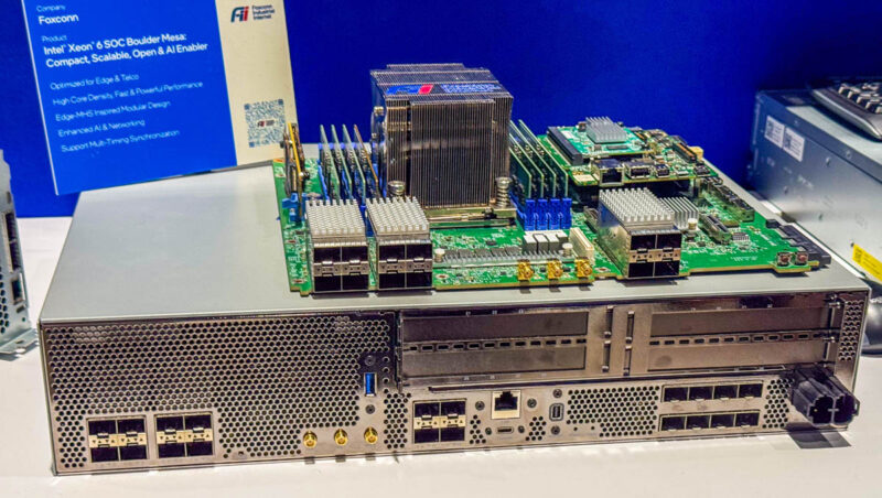 Foxconn Boulder Mesa Intel Xeon 6 SoC At OCP 2025 1