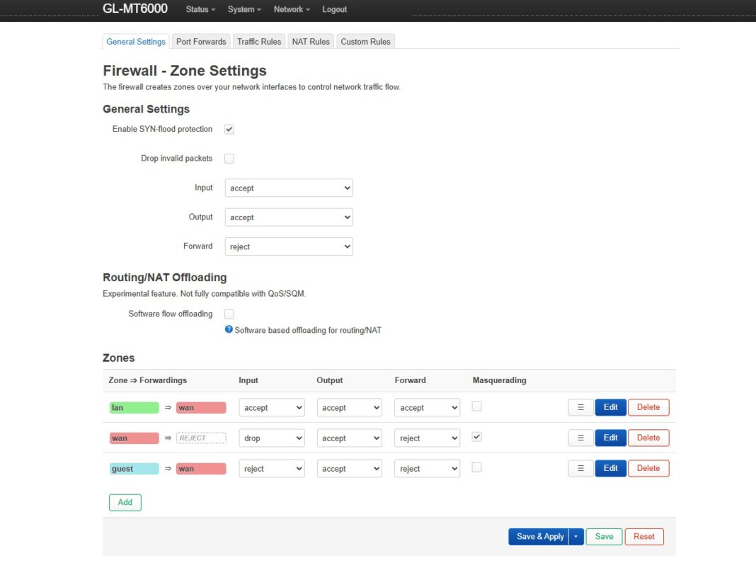 GL.iNet GL-MT6000 Flint 2 WiFi Router Review Great OpenWRT - ServeTheHome
