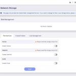 GL.iNet Flint 2 Web UI Network Storage