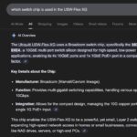 Google AI Search Result Which Switch Chip Is In The Ubiquiti USW Flex XG 2025 12 14