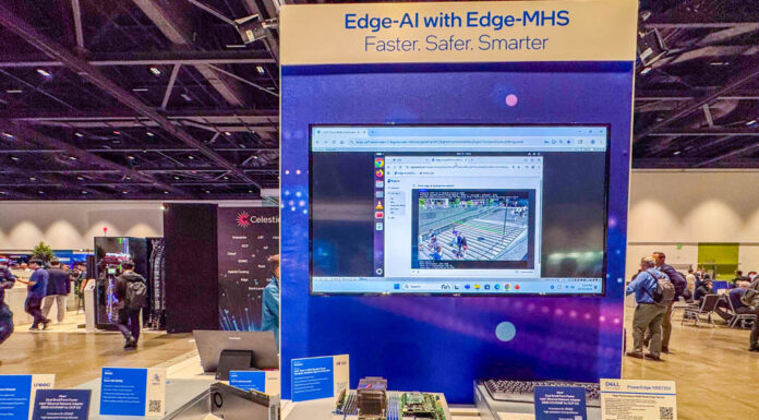 Intel Xeon 6 SoC Edge AI Demo with Dell PowerEdge XR8720t at OCP 2025 Intel Edge AI Demo At OCP 2025 4