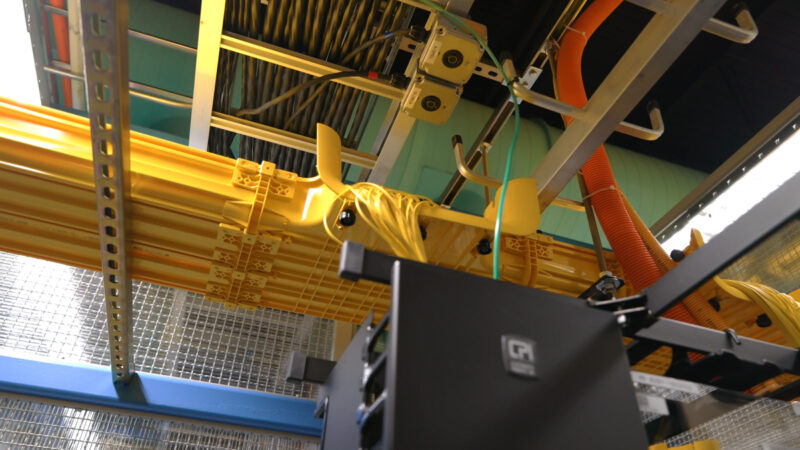 Intermediate Distribution Frame Fiber Raceways