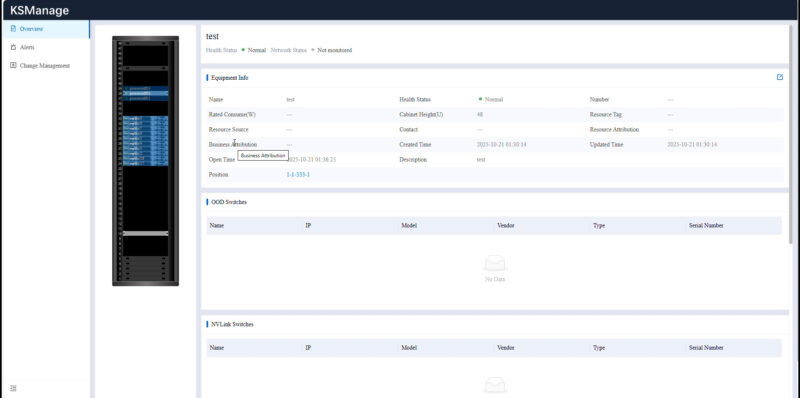 Kaytus KSManage Test NVIDIA GB200 NVL72 Rack