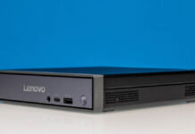 Lenovo ThinkCentre neo 50q Tiny QC Review a Qualcomm Snapdragon X Based 1L PC Lenovo ThinkCentre Neo 50q QC Front Angled 1