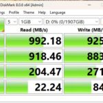 Lexar 2TB Professional Go Portable SSD W Hub CrystalDiskMark 1GB