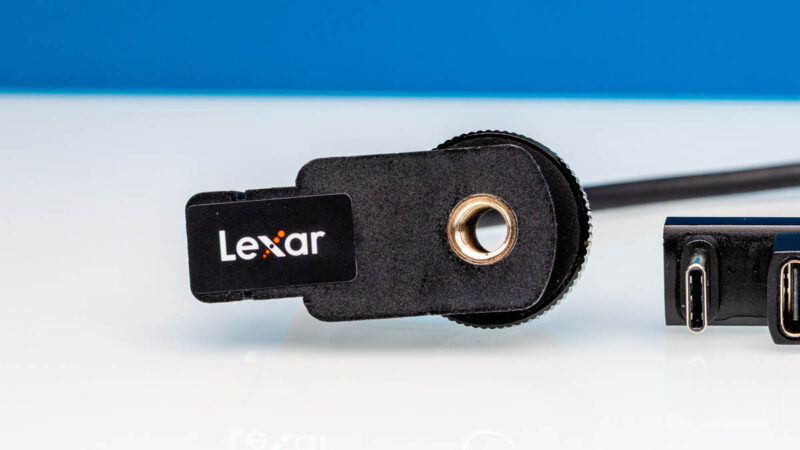 Lexar Professional Go Portable SSD With Hub Cold Shoe Adapter Cable 1