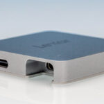 Lexar Professional Go Portable SSD With Hub Hub Front Angled 2