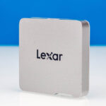 Lexar Professional Go Portable SSD With Hub Hub Top Angled 1