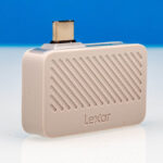 Lexar Professional Go Portable SSD With Hub Portable SSD Bottom Angled 1
