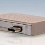 Lexar Professional Go Portable SSD With Hub Portable SSD Front Angled 1